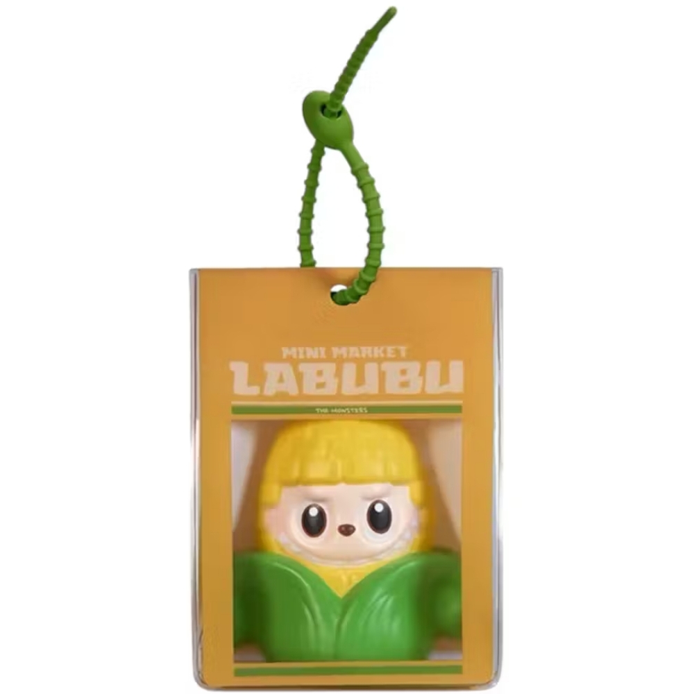 SEALED Authentic Pop Mart Wacky Mart Series - Pinch Pendant Blind Box - Corn